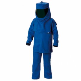Traje de Proteccion Lakeland PArco Electrico Azul Nivel 4 Atpv 48 CalCm2 TL