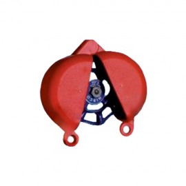 SEGURO PARA CIERRE DE VALVULA PANDUIT PSLV13 CON CAPACIDAD PARA MANIJAS DE 10.00 PULG.   13.00 PULG.  DE DIÁMETRO ROJO